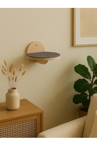 Go Cats Kediler İçin Duvar Tipi Halılıkmlı Raf 430861488