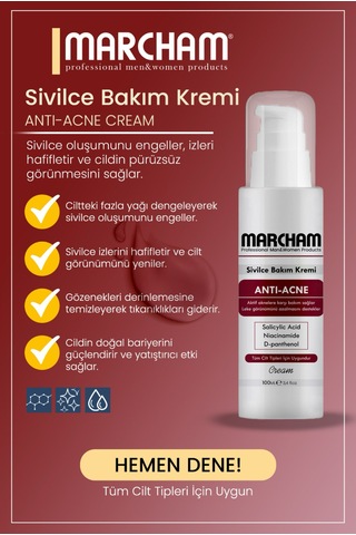 Marcham Akne Ve Siyah Nokta Giderici