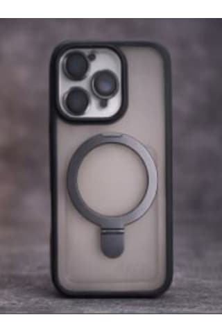 Mmc Trend Apple Uyumlu iPhone 14 Pro Lensli Telefon Kılıfı Siyah