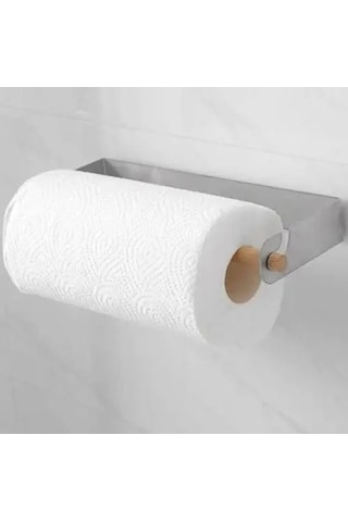 Lazer Kendinden Yapışkanlı Ve Vidalı Paslanmaz Çelik Kağıt Havluluk Tahta Kancalı Çok Renkli