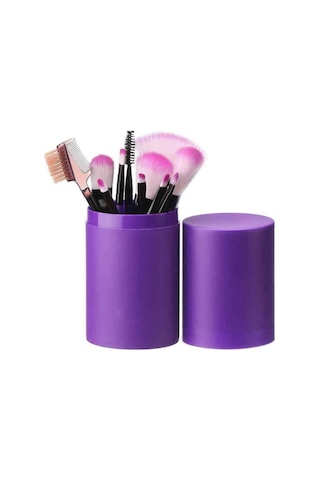 Tüm Yüz İçin 12 Li Makyaj Fırçaları