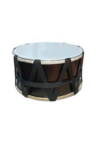 Çocuk Boy 30cm Davul Koyu Kahverengi