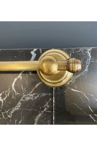 İsaoğlu Yapı Mat Gold Havluluk Antik Gold Banyo Havluluk Vintage Model Havluluk Gold