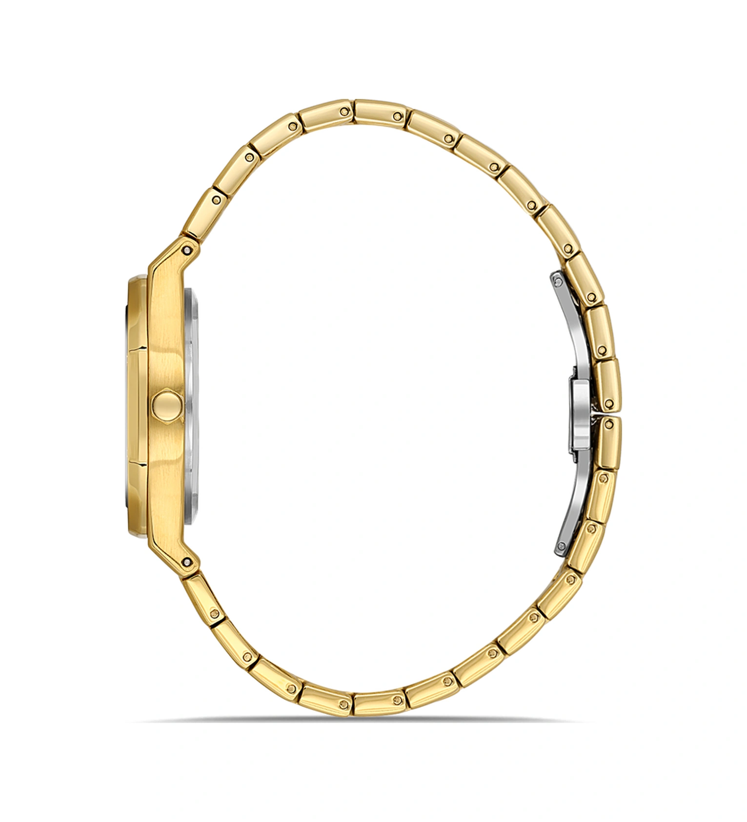 Ferro Fl43029a-b Quartz Çelik Altın Rengi 33 Mm Kadın Kol Saati Altın