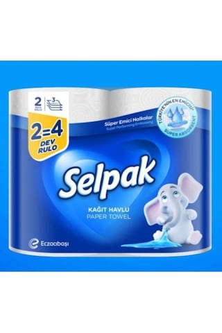Selpak Dev Rulo Havlu 2=4