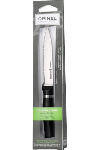 Opinel İnox Tırtıklı Kamp Bıçak (001565) Kahverengi