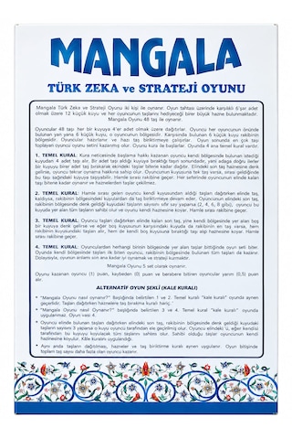 Mangala Türk Zeka Ve Strateji Oyunu 1 Adet