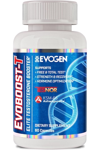 Evogen Evoboost-t Testo Booster Optimization Ashwa/gandha Tesnor