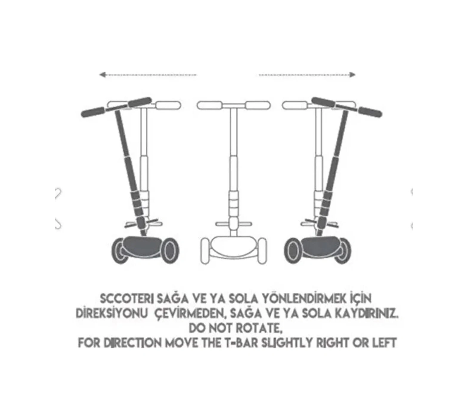 Cool Wheels Twist Led Işıklı 3 Tekerlekli Yükseklik Ayarlı Pembe Scooter Pembe