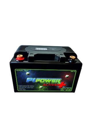 Pipower Active Plus 12V 12Ah Lithium Lifepo4 Lityum Motosiklet Aküsü