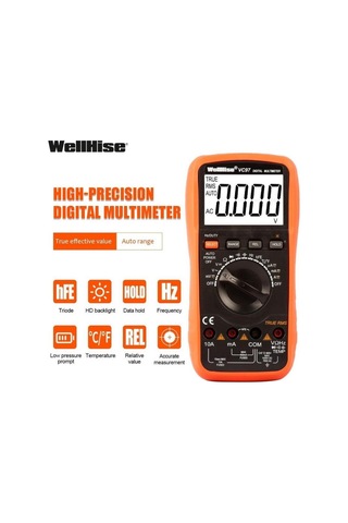Wellhise Vc97 True Rms Dijital Multimetre
