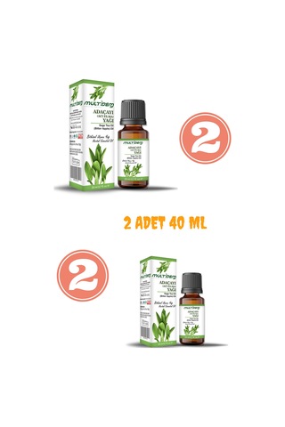 Multidem Adaçayı Yağı(Acı Elma)  Uçucu Bitkisel Yağı 2 x 20 ml