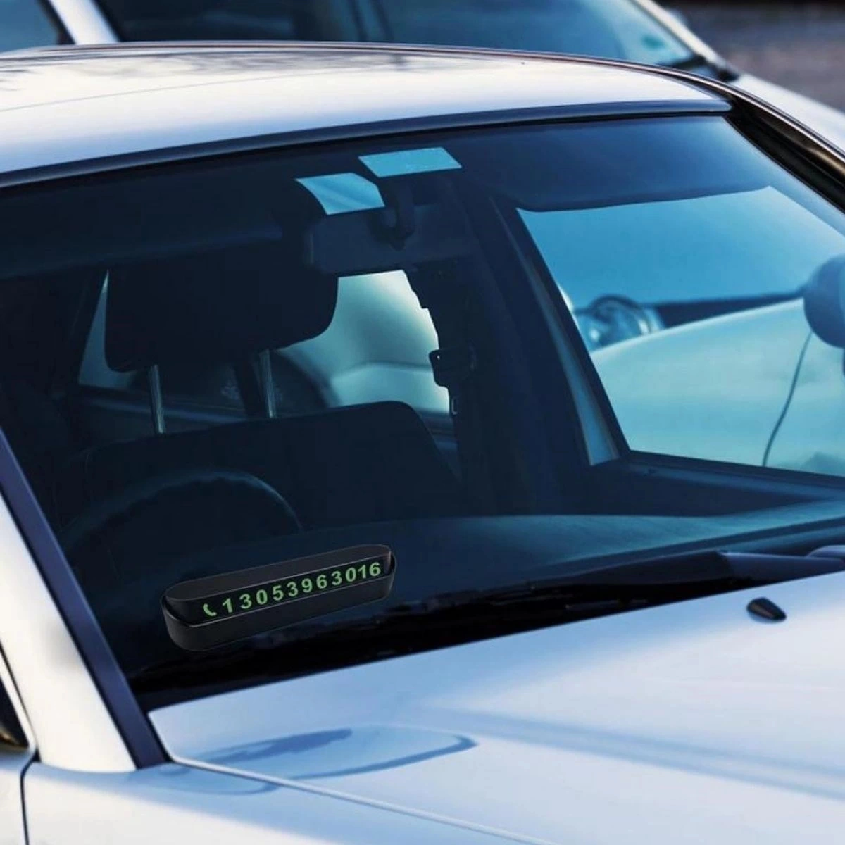 İpek Yıldızı Pratik Fosforlu Telefon Numarası Yamzak İçin Araç İçi Oto Numaratör Numaralık