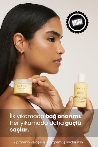 Matsu Bonding Bağ Yapılandırıcı Şampuan 70 ml | Kırılma Karşıtı & Anti-Frizz Seyahat Boy