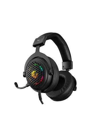Rampage Majesty Mikrofonlu 7.1 Surround RGB Kulak Üstü Oyuncu Kulaklığı