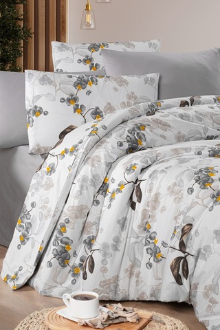 Aytunç Süreyya %100 Pamuklu Çift Kişilik Nevresim Takımı 200x... Desenli