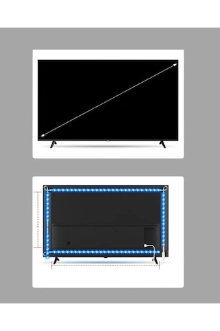 Tv Led 2mt Veraura Lifestyle Dekorasyon & Aydınlatma Aydınlatma Led Aydınlatmalar Ürün Çok Renkli