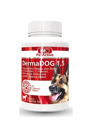 Biopetactive Dermadog Köpek Vitamini 75 Gr - 50 Tablet