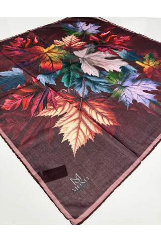 Mono Scarfs Soft Pamuk Eşarp-06109 Bordo