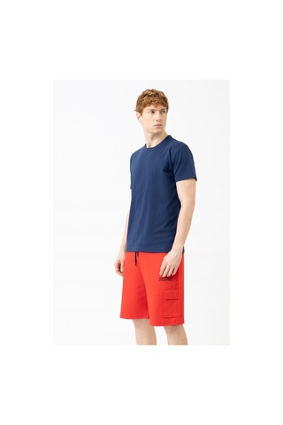 Benetton Benettton Erkek Lacivert T-shirt Lacivert