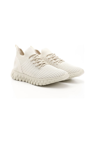 Gönderi(R) Gönderi R Triko Bağcıklı Memory Foam Tabanlıklı Comfort Sneaker Nude