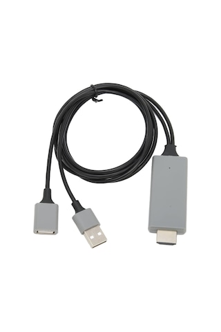 Tüm Telefon Ve Tabletler İçin Hdmı Tv Görüntü Ve Ses Aktarım Kabl