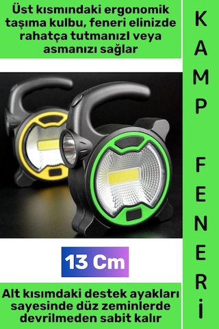 Kamp Premium Piknik Outdoor Dağcılık Elektrik Kesintisi Acil Durum Yüksek Parlaklıklı Cob Led Panel Çok Renkli