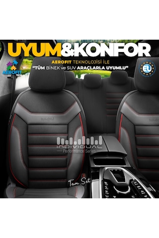 Otom Individual Design Ekstra Destekli Oto Koltuk Kılıfı - 550061876