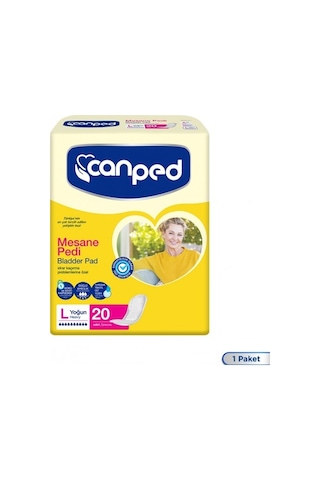 Canped Mesane Pedi Yoğun L Beden 20 Adet L