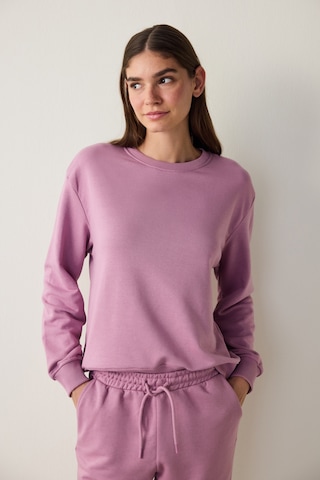 Penti Lila Bisiklet Yaka Oversize Spor Sweatshirt
