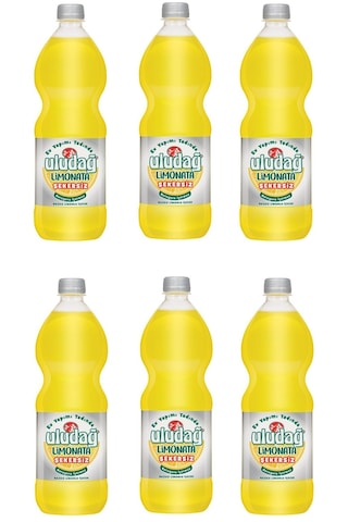 Uludağ Limonata Şekersiz 1 Lt X 6 Adet