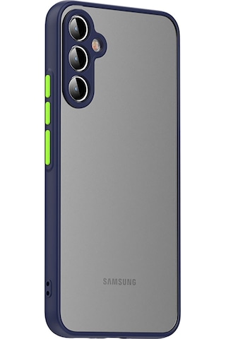 Samsung Galaxy Uyumlu A34 Kılıf Zore Arkası Mat Sert Silikon Hux Kapak