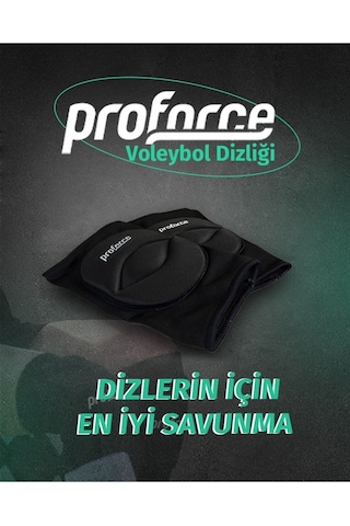 Proforce Vd10 Voleyol Dizliği Vd10l Siyah