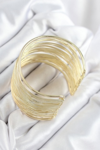 Pirinç Tel Sarma Model Gold Renk Kadın Bileklilk Çok Renkli 75849974