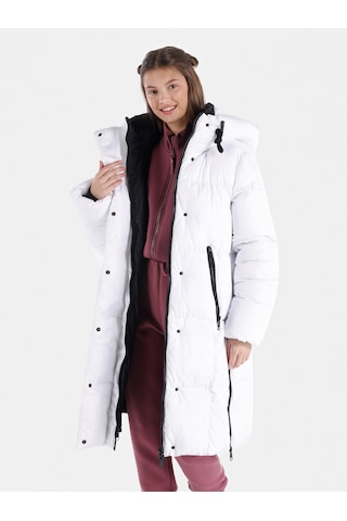 Colin's Colins Regular Fit Beyaz Kadın Kaban Cl1065795 Beyaz