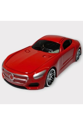 Metal Mini Arabalar 8 Cm - Kırmızı - 1 Lisinya