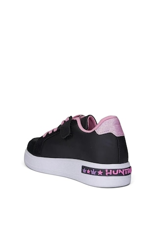 Zacoz Pop Star Kız Çocuk Aksesuarlı Günlük Sneaker Ayakkabı Siyah Pemnbe