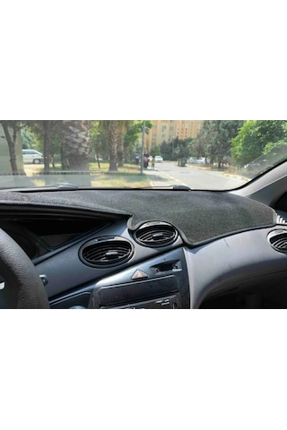 1998-2004 Ford Focus 1 Torpido Koruma Halısı Kenar Renk Siyah