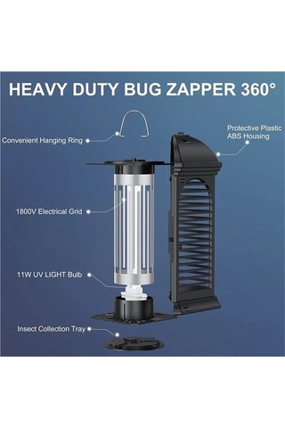 Novahub Böcek Tuzağı Açık Sivrisinek Jeneratörü Uçmak İçin Açık