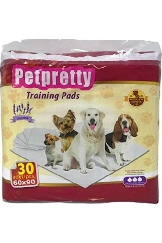 Petpretty Lavanta Kokulu Köpek Pedi 60 x 90 CM 30'lu Petpretty Lavanta Kokulu Köpek Pedi 60 x 90 CM 30'lu