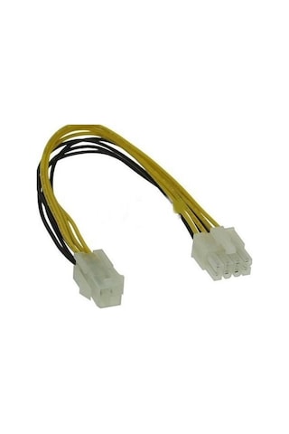 4 Pin To 8 Pin PSU CPU Güç Çevirici Power Supply Çevirici Kablo