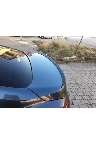 Renault Megane 4 Sedan Kasa Bagaj Üstü Spoiler Piano Black-Beyaz Parlak Siyah N11.2968