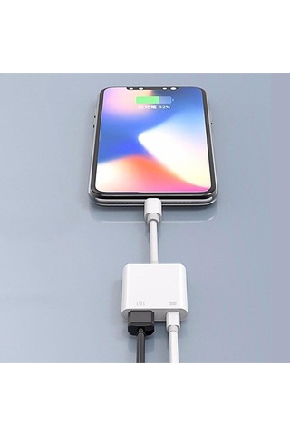 Jopus Universal Lightning Sarj USB Otg JO-IP08 Beyaz