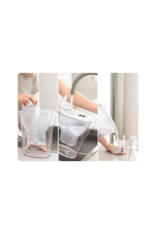 Brıta Marella Xl Maxtra Pro All-ın-1 Filtreli Su Arıtma Sürahisi - Beyaz