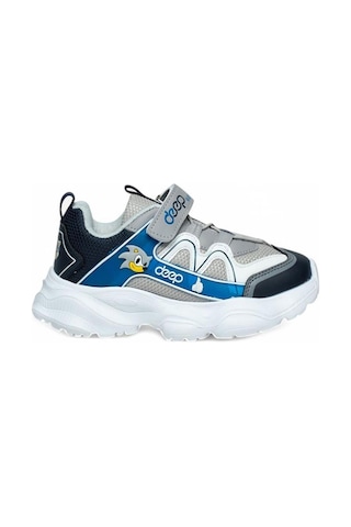 Bluefeet Deep Kids Buz Laci Fileli Erkek Çocuk Spor Ayakkabı Buz Mavi - Lacivert