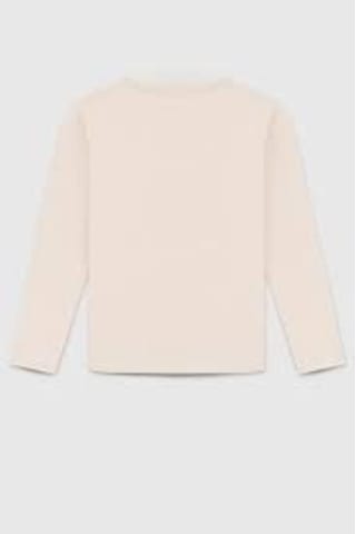 Benetton Kız Çocuk Bej Tshirt