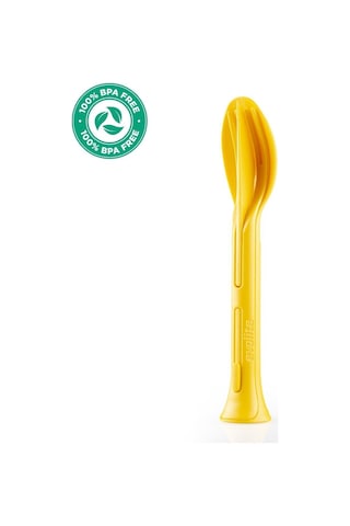 Evolite Combo 3 İn 1 Çatal Kaşık Set Sarı Çok Renkli