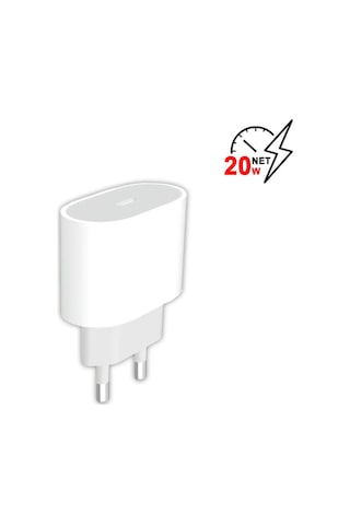 İphone Se Uyumlu Lightning Pd Type-c Girişli 20w Şarj Seti Mt-a1703