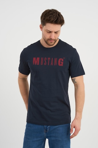 Alexander Gardi Alexandergardı Bisiklet Yaka Baskılı T-shirt E23-ts00 Lacivert