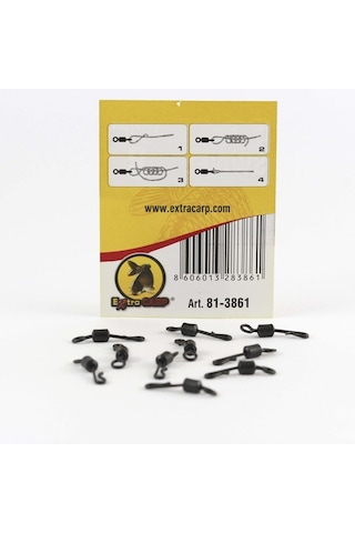 Extra Carp Quick Change Swivel 8 Hızlı Değişim Fırdöndüsü (10Lu P